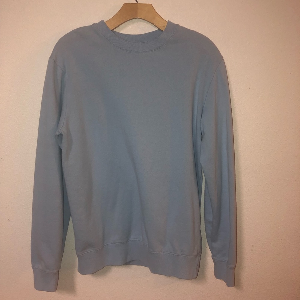 COTTON ON GARMENTS LIGHT BLUE/SKY BLUE SWEATSHIRT